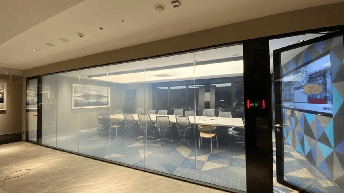 智能調(diào)光通電玻璃-調(diào)光電控投影玻璃